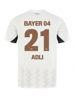 Bayer Leverkusen Amine Adli #21 Auswärtstrikot 2024-25 Kurzarm